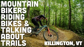 Mountain Bikers Riding Bikes & Talking...