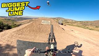RIDING THE BIGGEST MTB JUMP LINE IN MEXICO IS...