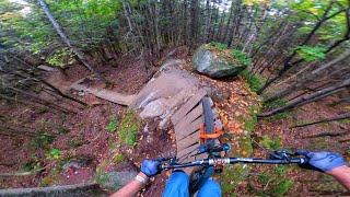 Riding The Most Technical Bike Trails Blind...