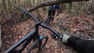 CRAZIEST TRAIL EVER?! STEEP, LEAFY,...