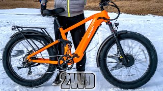Two Wheel Drive Ebike! Puckipuppy Golden...