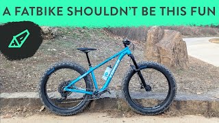 This is a Joke, Right? A FATBIKE for Trail...