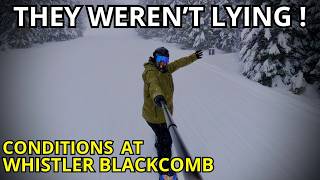Enough Snow To Cover The Ice? Whistler...