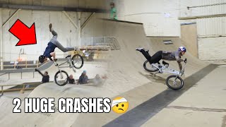 BIG CRASH TO END THE SESSION!