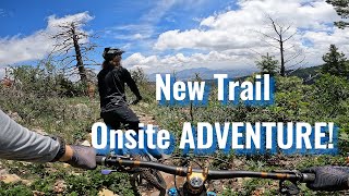 Clunking through the CHUNK on New Trails!