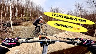 CAERSWS BIKEPARK WAS WILD WITH THE CREW!