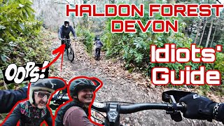 IDIOTS' GUIDE TO RIDING HALDON FOREST *DEVON*