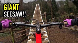 BUILDING AND RIDING A GIANT SEESAW IN THE...
