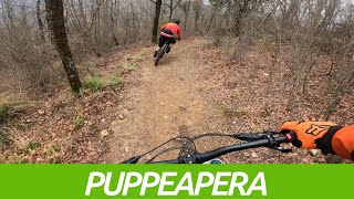 MTB Monte Morello 08.02.2025 sentiero PUPPEAPERA