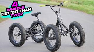 THE ALIEXPRESS QUAD BICYCLE - ARE FOUR WHEELS...