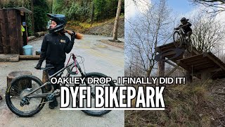 DYFI BIKEPARK - HITTING OAKLEY DROP FOR THE...