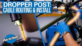 Dropper Post: Cable Routing & Install