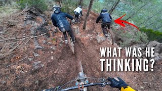 We Snuck into the BEST SECRET Downhill Track...