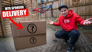 I RECEIVED A HUGE DELIVERY FROM MY SPONSOR...