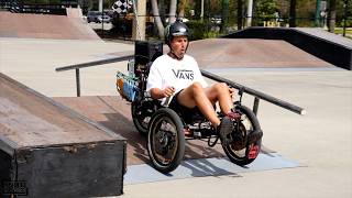 Riding A Recumbent Bike In The Skatepark Was A...
