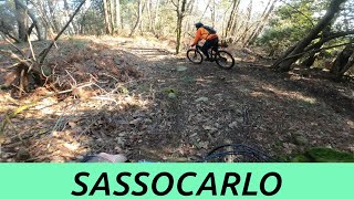 MTB Montalbano 15.02.2025 sentiero SASSOCARLO