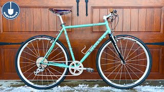 Budget Flat Bar Gravel Bike Build - Bianchi Strada