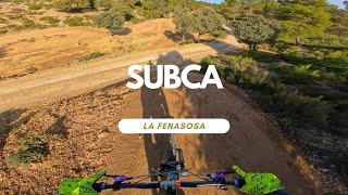 Subca Downhill Line Bikepark La Fenasosa Spain...