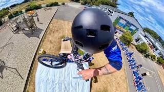 Doing Absurd MTB Tricks Over Kids! - Riverton...