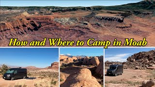 How and Where to MTB Camp in Moab, UT