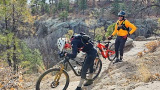 We got my dad an e-MTB and created a monster