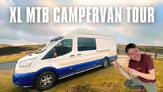 Van Tour | Our New XL Ford Transit MTB Campervan