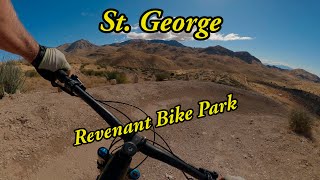 New mountain bike park near St. George, UT -...