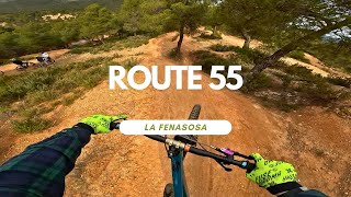 Route 55 Red Line Bikepark La Fenasosa Spain ...