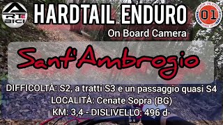 Discesa 'Sant'Ambrogio' a Cenate di sotto (BG)...