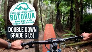 Fresh After a Rework - Double Down Trail, Rotorua