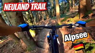Now it’s Red! Neuland Trail in Immenstadt,...