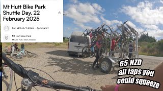 MOUNT HUTT SHUTTLE DAY 2025; 65 NZD FOR ALL...
