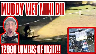 THEY LET ME TRY 12,000 LUMEN LIGHTS ON THE WET...