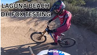 LAGUNA BEACH DH FOX TESTING LAPS !