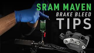 SRAM Maven Brake Bleed SECRETS – Stop Spongy...