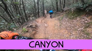 MTB Livorno 01.03.2025 sentiero CANYON