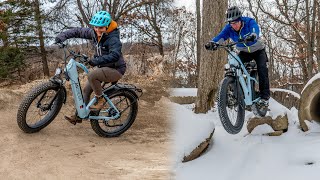 Ancheer Rover Electric Bike Test in the Dirt...