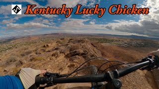 Expert mountain bike trail in St. George, UT -...