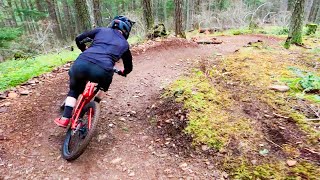 Double D and Loam Line Trail Conditions - Feb 27th