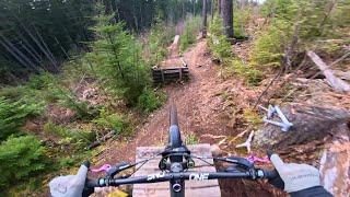 Showing my friends the best trails in Squamish