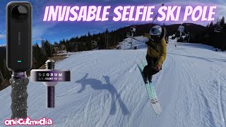 Testing The Most Innovative Ski Pole Camera...