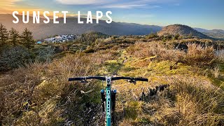 Sunset Laps on Skirt Mountain