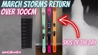 MASSIVE March Storm Dumps 100cm of Fresh...