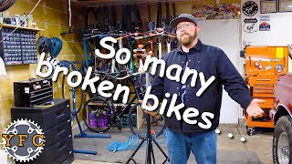 Fixing All My Broken Bikes in One Video!