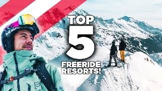 TOP 5 FREERIDE SKI-RESORTS 2025! | Salzburger Land