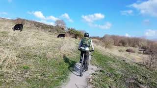 MTB Zoetermeer test of DJI Neo on trail
