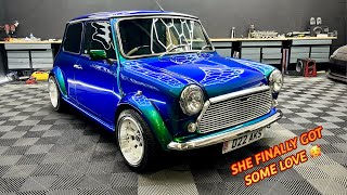 DETAIL AND CERAMIC COATING FROM ONE OF THE...