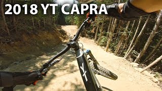 GETTING ROWDY Demo Riding a 2018 YT Capra CF -...