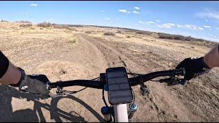 Green flow finish at Hidden Mesa - Castle Rock...
