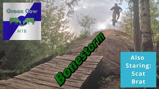 Scat Brat and Bonestorm Cumberland MTB